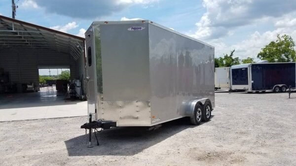 7' x 16' Arizona Beige Enclosed Custom Concession Trailer - Image 5