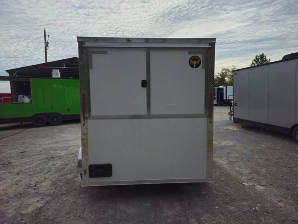 7' X 12' White Concession Trailer Food Event Catering - Image 6