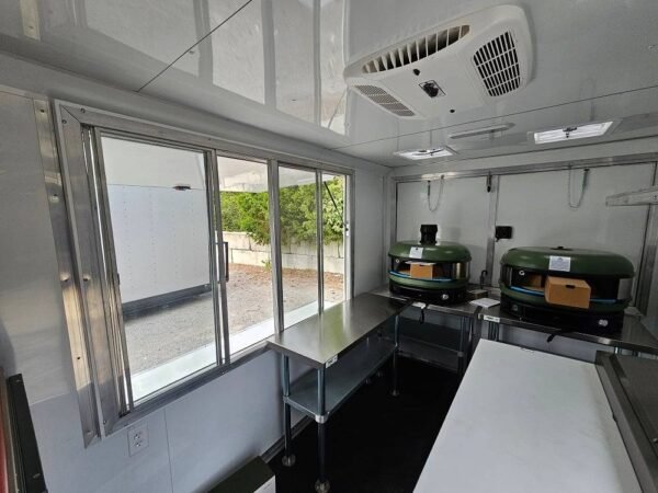 7' X 12' White Concession Trailer Food Event Catering - Image 21