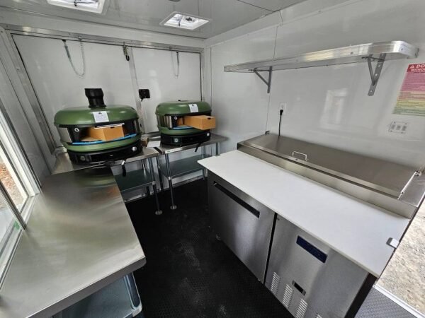 7' X 12' White Concession Trailer Food Event Catering - Image 22