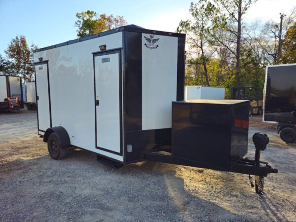 7' X 12' Custom Restroom / Bathroom Trailer - Image 13