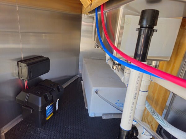 7' X 16' White Concession Trailer Food Event Catering - Image 5