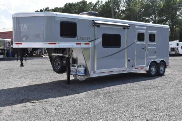 2020 Lakota Colt 8209SO 2 Horse Trailer with 9′ Short Wall - Image 10