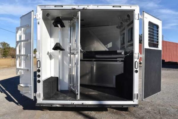2022 Lakota Charger LQ 2 Horse Trailer with 9′ Short Wall - Image 26