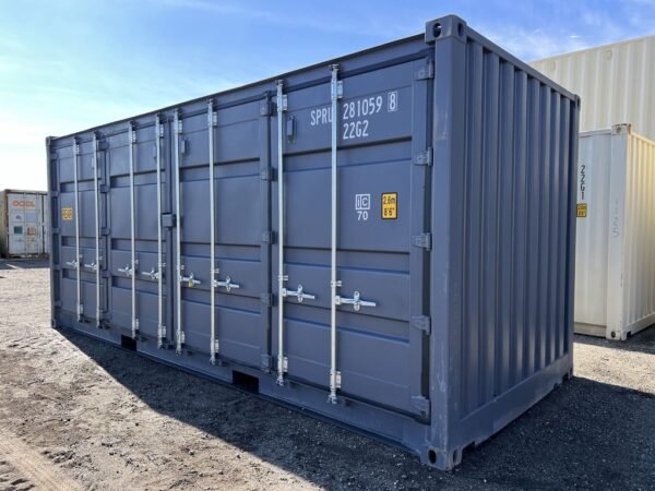 20′ Storage Container One Trip Open Side Standard Height - Image 4
