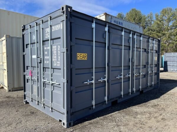 20′ Storage Container One Trip Open Side Standard Height