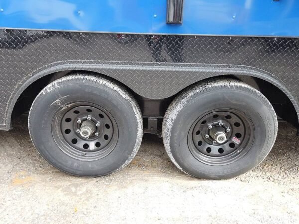 8.5 x 20' Cobalt Blue Food Vending Concession Food Trailer - Image 12