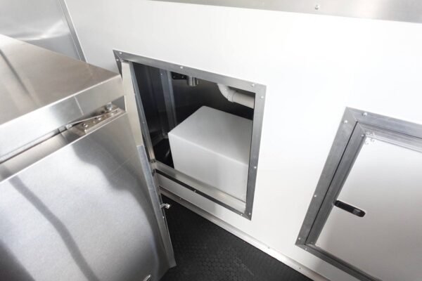 7' X 14' White Concession Trailer Food Event Catering - Image 12