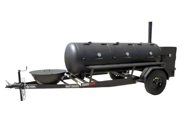 330 Gallon Pull Behind BBQ Smoker