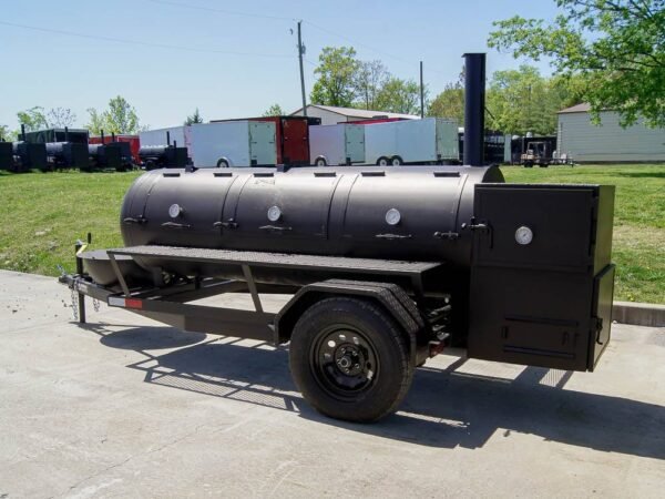 330 Gallon Pull Behind BBQ Smoker - Image 3