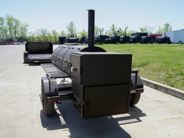 330 Gallon Pull Behind BBQ Smoker - Image 4