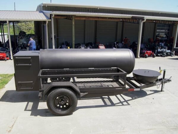 330 Gallon Pull Behind BBQ Smoker - Image 6