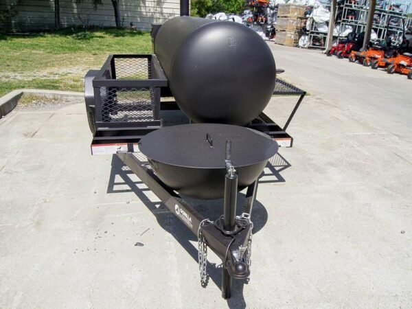 330 Gallon Pull Behind BBQ Smoker - Image 8