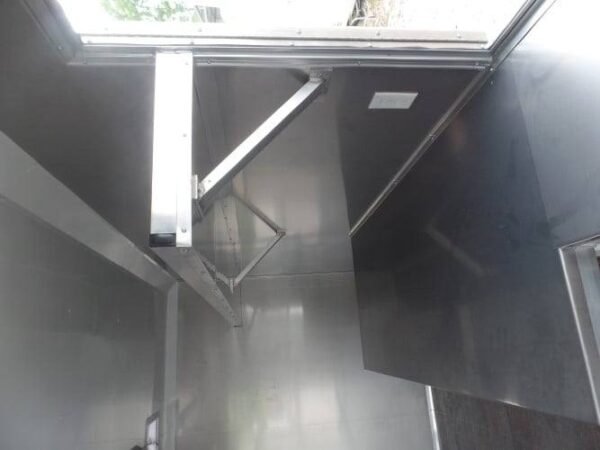 8.5 x 20 Concession Food Trailer White Event Catering - Image 11