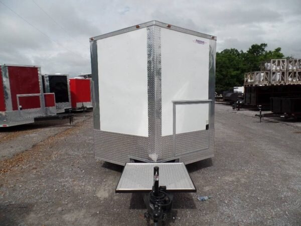 8.5' x 12' Concession Food Trailer White Event Catering - Image 16