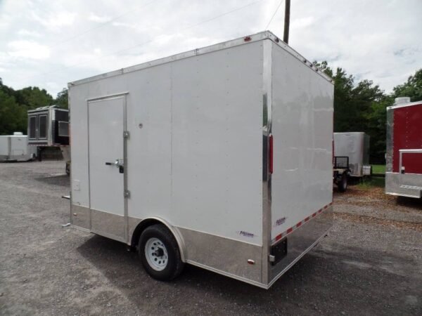 8.5' x 12' Concession Food Trailer White Event Catering - Image 4