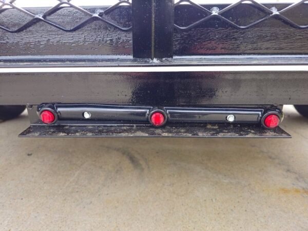 7' X 12' Straight Deck Utility Trailer 2ft Mesh Sides Double Axle 7K GVWR - Image 16