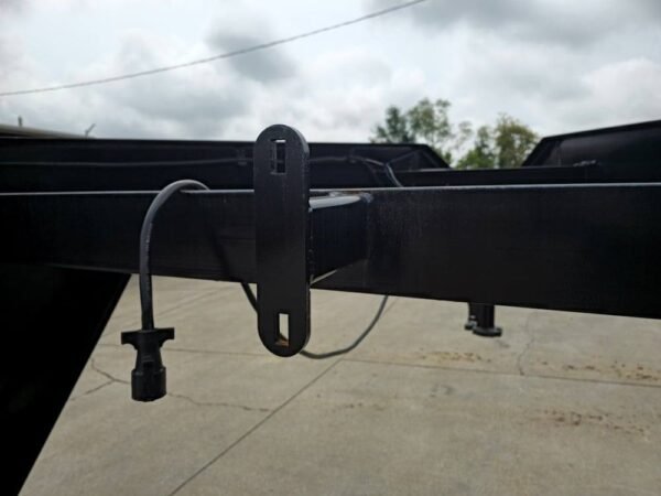 7x20 Gooseneck Equipment Trailer (2) 7K Axles Standup Ramps I-Beam 14K GVWR - Image 14