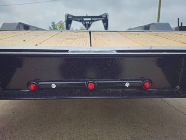 7x20 Gooseneck Equipment Trailer (2) 7K Axles Standup Ramps I-Beam 14K GVWR - Image 15