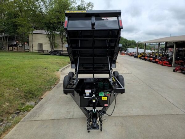6' X 10' Hydraulic Dump Trailer With Loading Ramps GVWR 9990 - Image 20