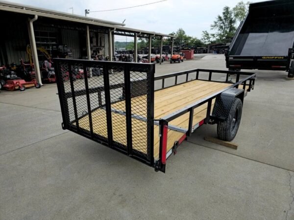 5x14 Dovetail Utility Trailer 3,500lb Axle - Image 12