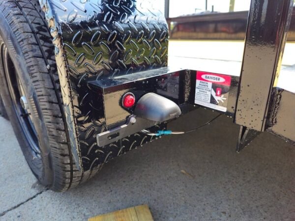 7x14 Dovetail Utility Trailer with Side Gate and Rear Gate (2) 3500lb Axles 7K GVWR - Image 7