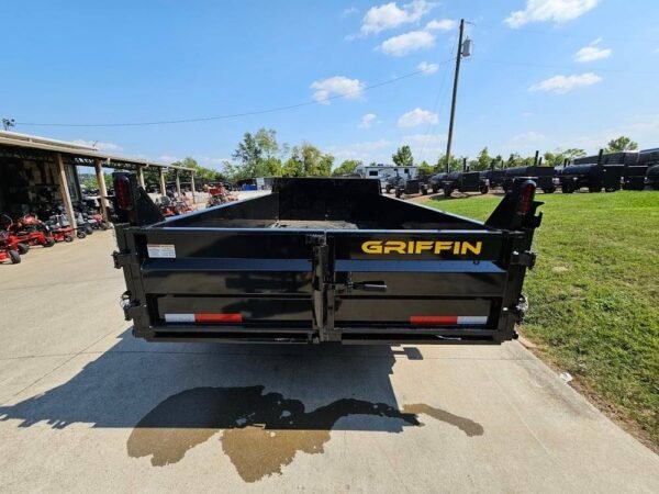 7x14 Telescopic Hydraulic Dump Trailer with 2ft Sides (2) 7K Axles 14K GVWR - Image 7