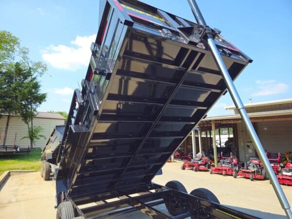 7x14 Telescopic Hydraulic Dump Trailer with 2ft Sides (2) 7K Axles 14K GVWR - Image 15