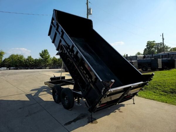 7x14 Telescopic Hydraulic Dump Trailer with 3ft Sides (2) 7K Axles 14K GVWR - Image 15