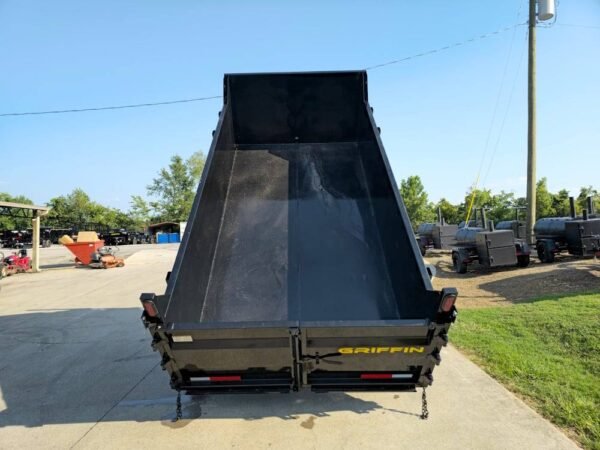 7x14 Telescopic Hydraulic Dump Trailer with 3ft Sides (2) 7K Axles 14K GVWR - Image 16