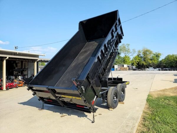 7x14 Telescopic Hydraulic Dump Trailer with 3ft Sides (2) 7K Axles 14K GVWR - Image 17