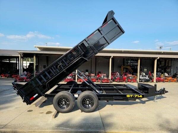 7' X 14' 2ft Sides Hydraulic Dump Trailer 7,000lb Axles 14K GVWR - Image 21