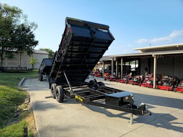 7' X 14' 2ft Sides Hydraulic Dump Trailer 7,000lb Axles 14K GVWR - Image 24