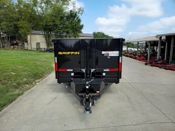 7x14 Telescopic Hydraulic Dump Trailer with 4ft Sides (2) 7K Axles 14K GVWR - Image 2