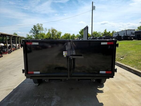 7x16 IBeam Hybrid Hydraulic Dump Trailer with 3ft Sides (2) 6K Axles - Image 7