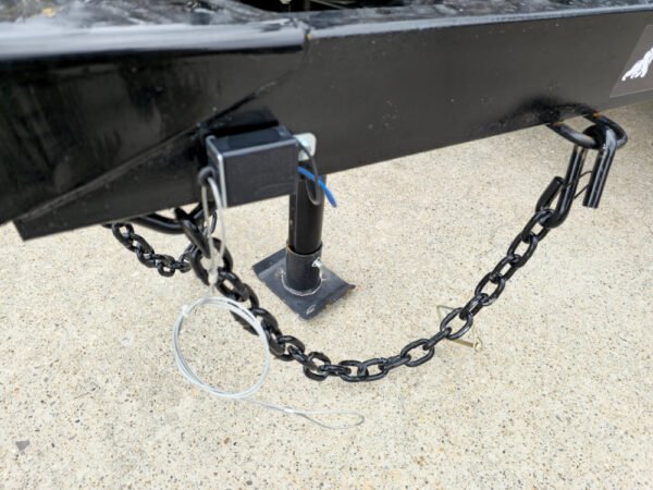 6.4x12 Straight Deck Utility Trailer with 2ft Mesh Sides (2) 3,500lb Axles - Image 13