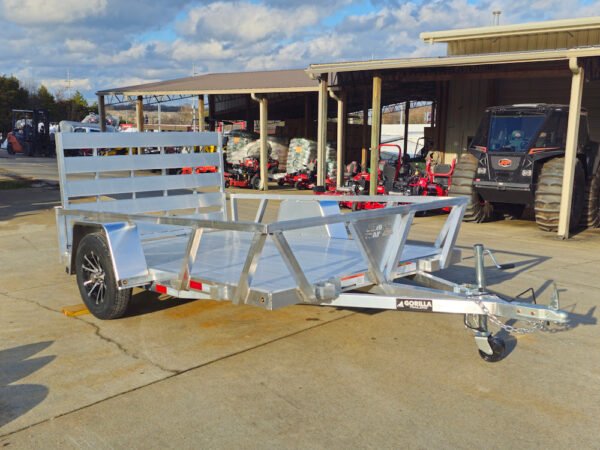 6.4' X 10' Gorilla Aluminum Utility Trailer With Gate 3,500lb Axle - Image 10