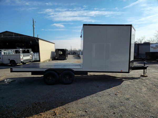 8.5' X 20' White With Blackout Hybrid Trailer - Image 9