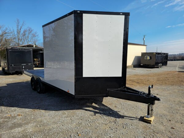 8.5' X 20' White With Blackout Hybrid Trailer - Image 10