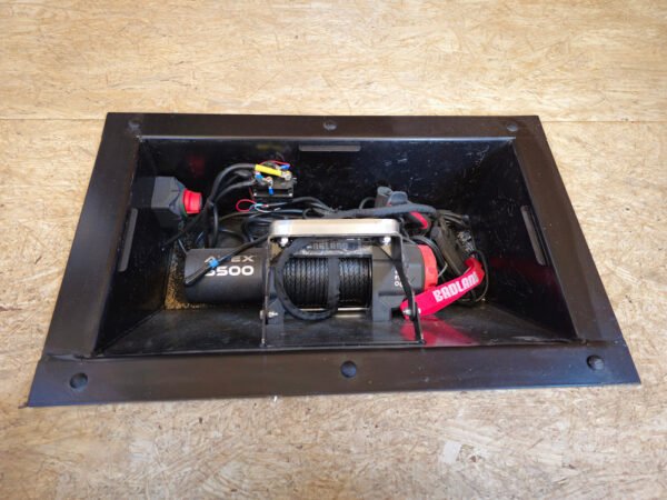 8.5' X 30' Custom Enclosed Trailer Black W/BO Electric & A/C - Image 13