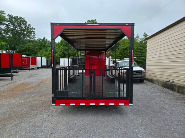8.5' X 30' Red Drone and Equipment Trailer - Image 6