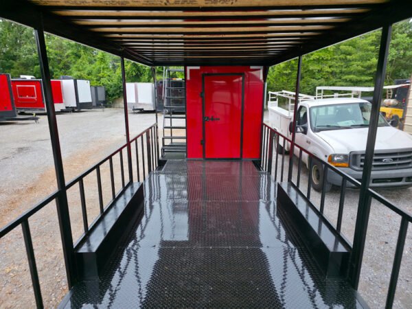 8.5' X 30' Red Drone and Equipment Trailer - Image 9