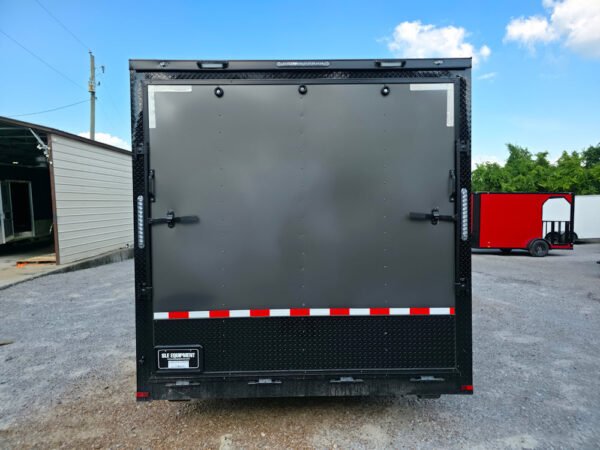 8.5' X 24' Charcoal Grey Mobile Command and Office Trailer - Image 7