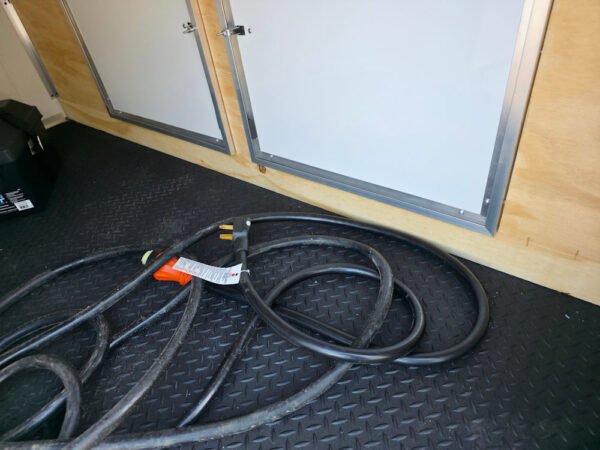 8.5' X 24' Charcoal Grey Mobile Command and Office Trailer - Image 12