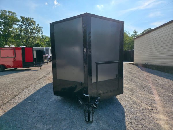 8.5' X 24' Charcoal Grey Water Rescue Enclosed Trailer - Image 2