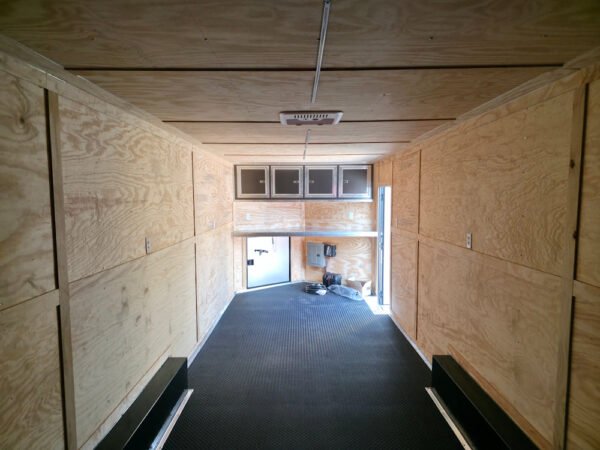 8.5' X 24' Charcoal Grey Water Rescue Enclosed Trailer - Image 17