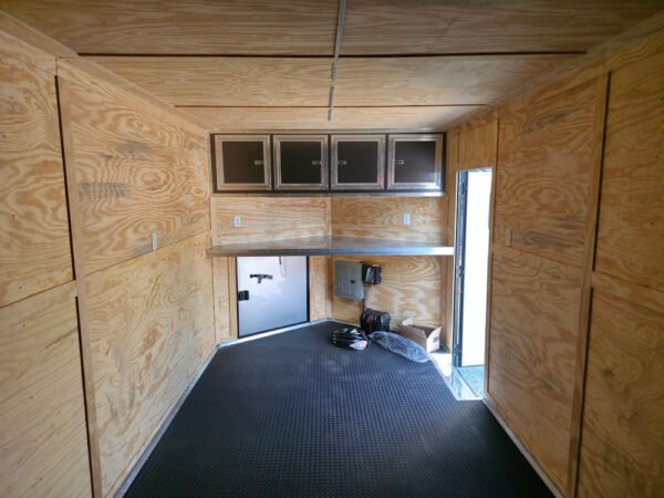 8.5' X 24' Charcoal Grey Water Rescue Enclosed Trailer - Image 18