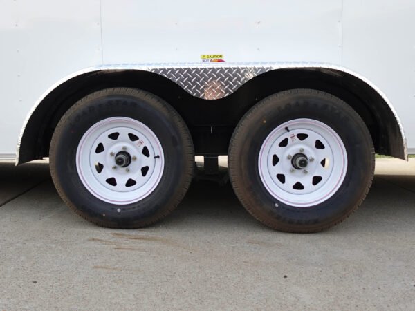 7x16 Enclosed Trailer with Electrical Package (2) 3500lb Axles - Image 10