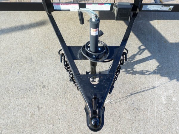 7x18 Dovetail Utility Trailer with gate (2) 3,500lb Axles 7K GVWR - Image 5