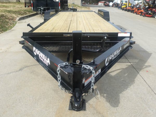 7x22 Equipment Trailer Dovetail Mini King Kong Ramps - Image 4